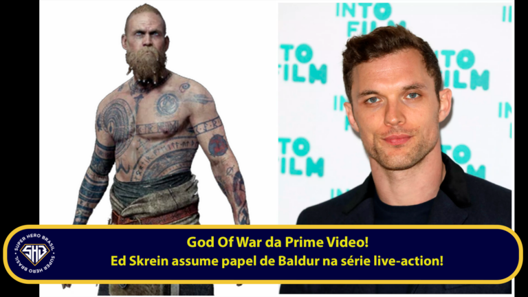 Ed Skrein como Baldur na série God of War do Prime Video