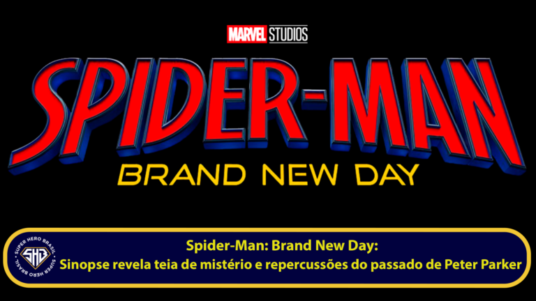 Sinopse oficial de Spider-Man: Brand New Day mostrando Spider-Man enfrentando mistérios e repercussões do passado