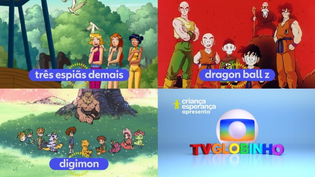 Imagem 2 da matéria: TV Globinho volta neste sábado com elenco original e Desenhos clássicos.